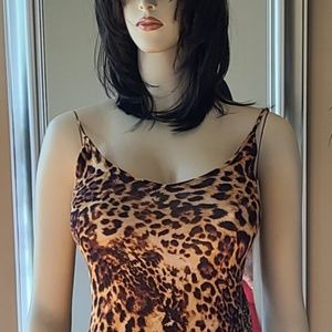 BRAND NEW!  ANIMAL PRINT LONG DRESS